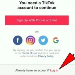 استرجاع حساب تيك توك بدون رقم هاتف