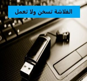 الفلاشة لا تعمل على الشاشة