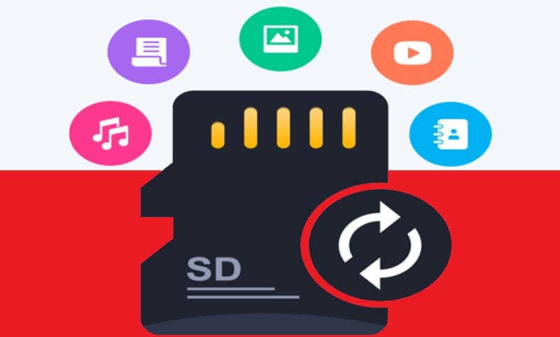 برنامج استعادة الملفات المحذوفة من SD Card