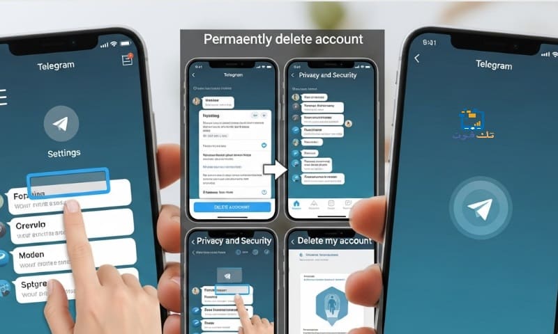 طريقة حذف حساب تليجرام نهائياً من الهاتف