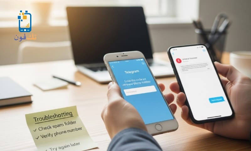 حل مشكلة عدم وصول كود تفعيل تليجرام على الهاتف