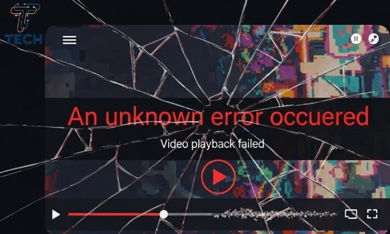 حل مشكلة فشل تشغيل الفيديو حدث خطأ غير معروف