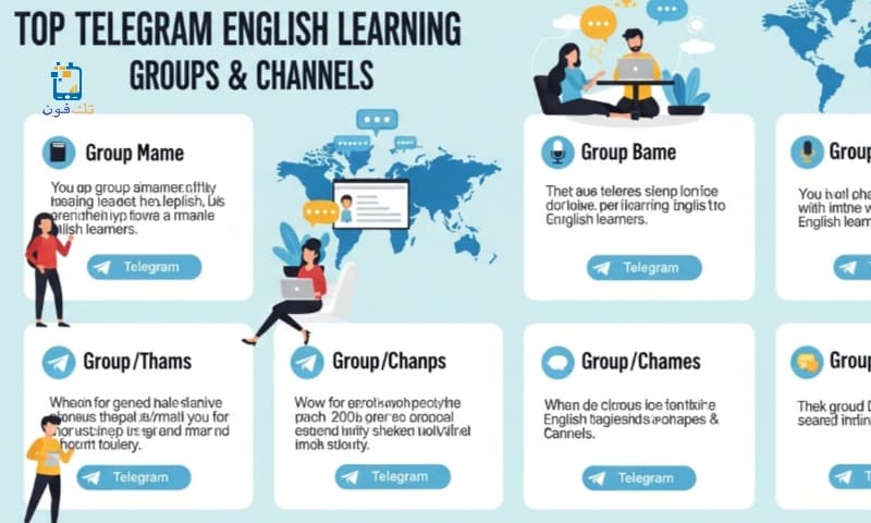 أفضل مجموعات وقنوات تليجرام لتعلم اللغة الإنجليزية