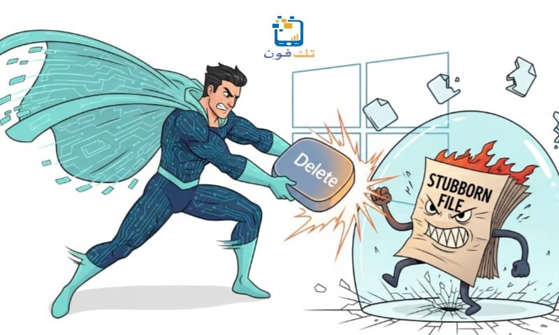 برنامج لحذف الملفات المستعصية من الويندوز