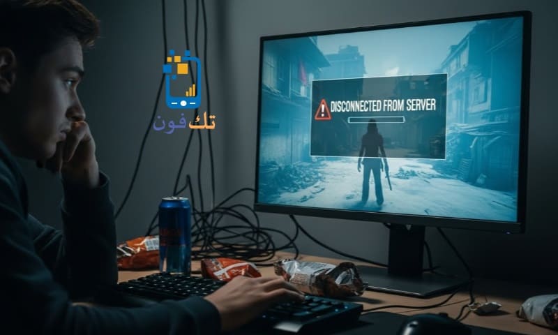 حل مشكلة انقطاع الإنترنت أثناء اللعب