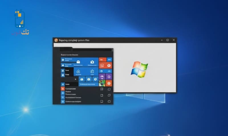 إصلاح ملفات النظام الفاسدة في ويندوز بدون فورمات