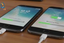 حل مشكلة نقل البيانات من آيفون إلى آيفون