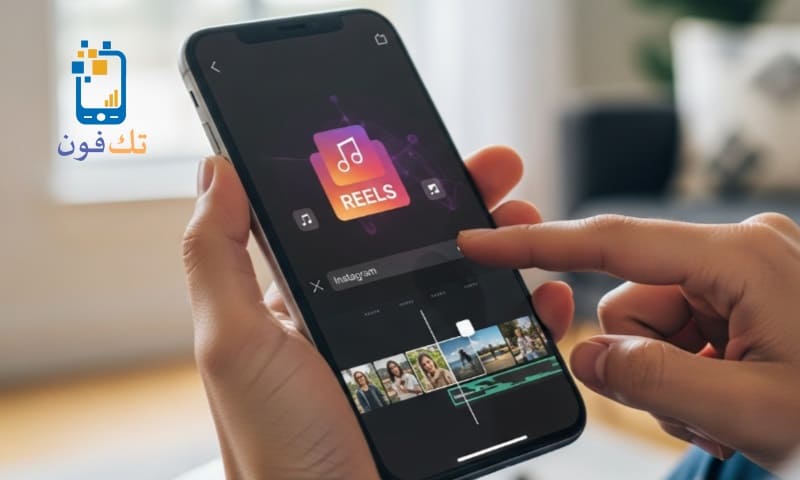 إنشاء فيديو لإنستغرام باستخدام الصور والموسيقى على جهاز آيفون