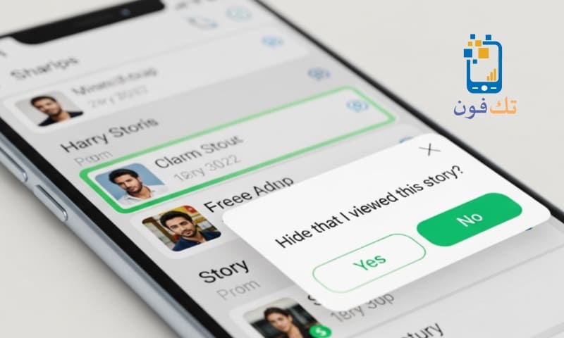ازاي اخفي اني شفت ستوري الواتس العادي بدون برامج