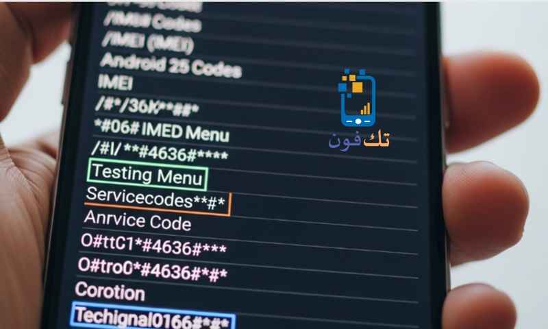 أهم أكواد هواتف أندرويد 2026 أكواد سرية لفحص الهاتف والمعلومات