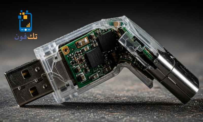 إصلاح الفلاشة التالفة التي لا تقرأ